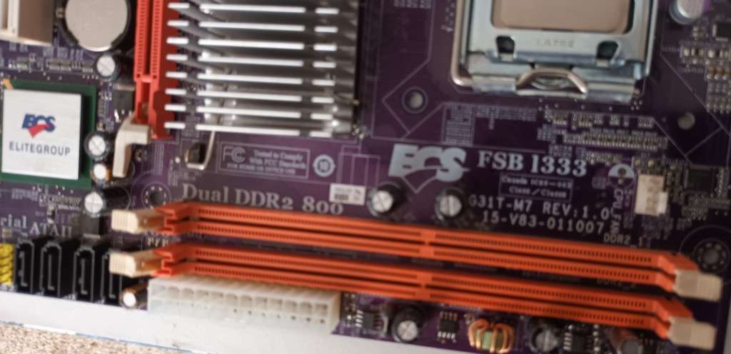 ECF FSB 1333 Dual G31T-M7 DDR2 Motherboard.