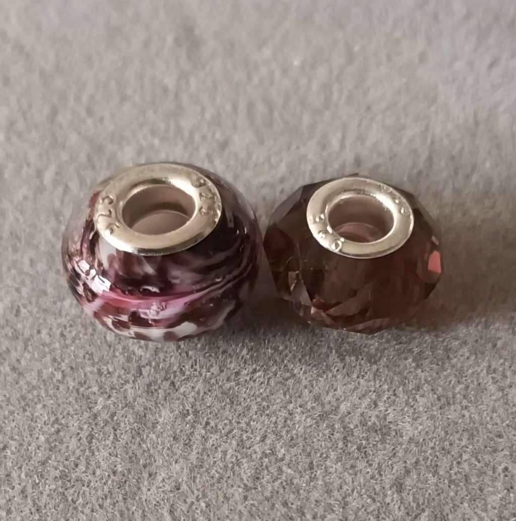 Sterling Silver 925 Troll Beads Pandora compatible. Bid for 2.