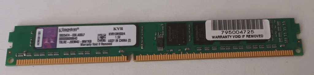 Kingston 4GB 1333MHz DDR3 SRX8 KVR13NS8/4