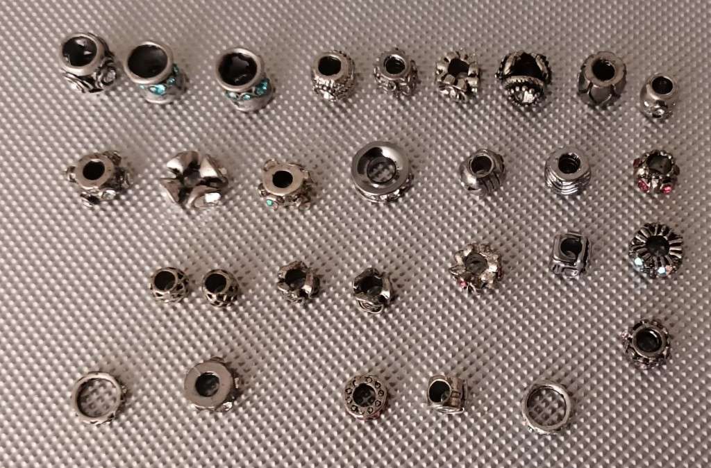 Pandora compatible Spacers. 1 Bid for the Lot.