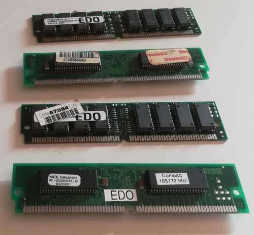 4x 8MB PS/2 EDO 72 PIN SIMM RAM MEMORY