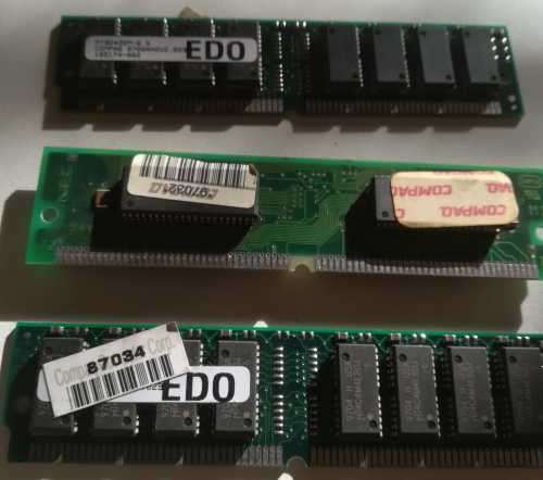 4x 8MB PS/2 EDO 72 PIN SIMM RAM MEMORY