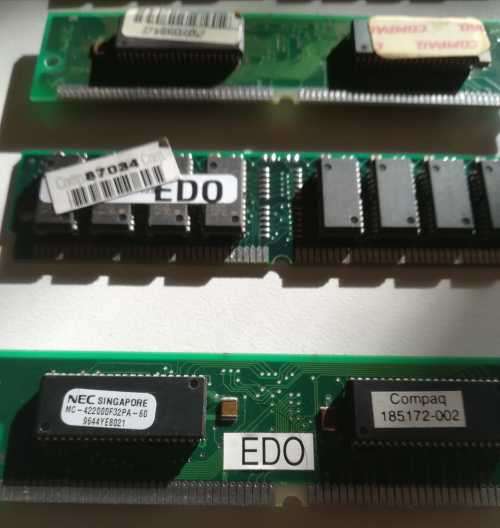 4x 8MB PS/2 EDO 72 PIN SIMM RAM MEMORY