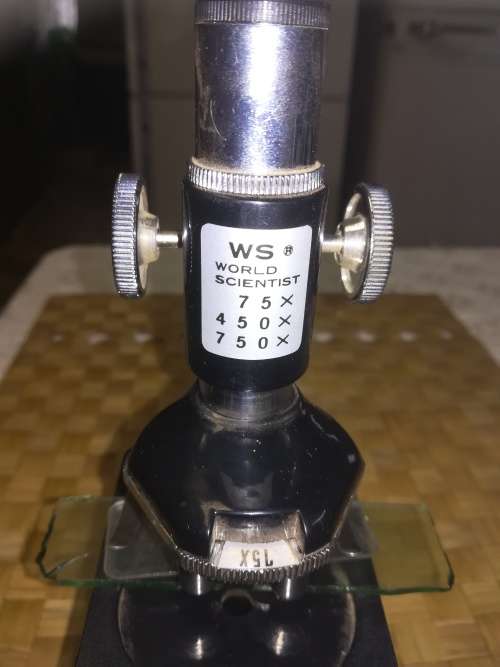 WS WORLD SCIENTIST MINI MICROSCOPE.
