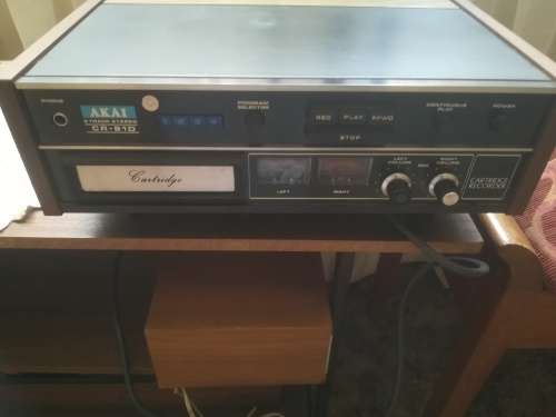 AKAI CR-81D Stereo 8 Track Tape Player Recorder.