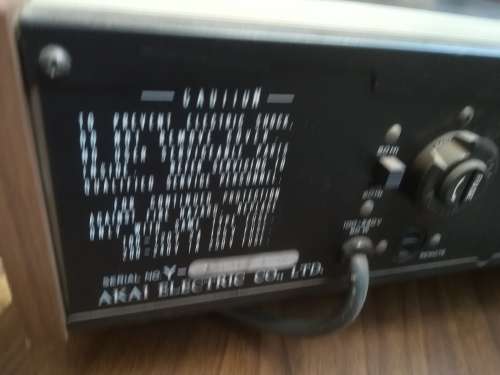 AKAI CR-81D Stereo 8 Track Tape Player Recorder.