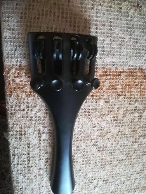 OLD ANTIQUE VINTAGE 1900S THOMASTIK `OTTO JNFELD` 5 STRING VIOLIN Tailpiece.