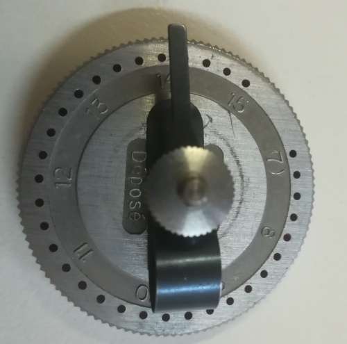 Vintage Zeitz Depose Pivot Watchmaker straightening tool.