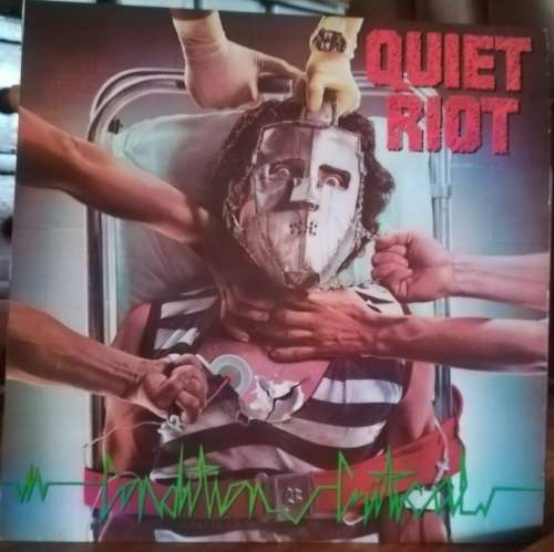 QUIET RIOT - CONDITION CRITICAL 1984 LP VINYL RECORD