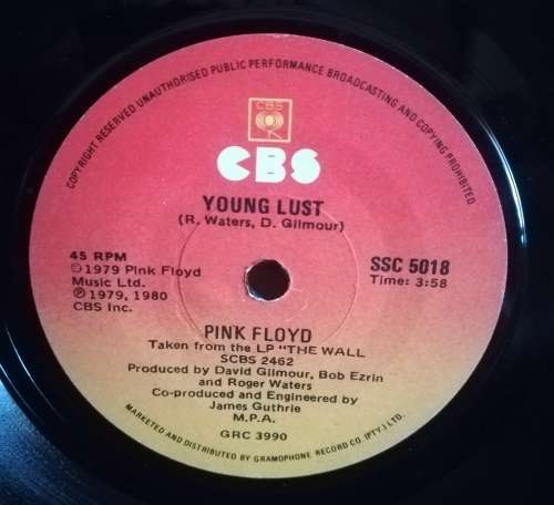 PINK FLOYD - ANOTHER BRICK IN THE WALL PART 2 45RPM RECORD