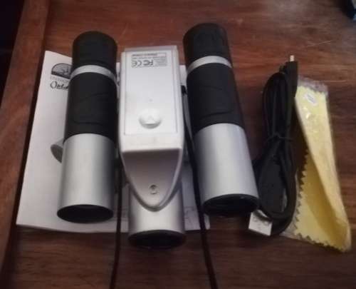 INNOVAGE (OUTDOOR) 10X25 DIGITAL CAMERA BINOCULARS IN BOX W MANUAL & SOFTWARE CD