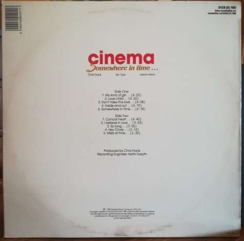 CINEMA LP VINYL RECORD
