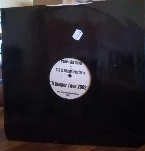 PEDRO DA SILVA VS. C & C MUSIC FACTORY `A DEEPER LOVE 2002` TEST PRESSING LP VINYL