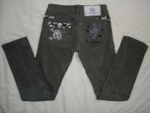 STUNNING GREY ROCK AND REPUBLIC (VICTORIA BECKHAM) SKINNY JEANS!!