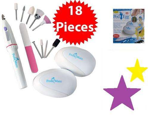 18 Piece Ped Egg Professional