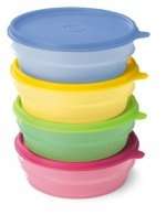 Tupperwares LIFETIME GUARANTEE Fiesta Stacking Bowls