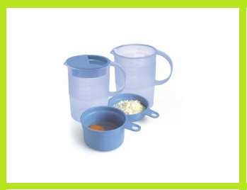 Tupperware's LIFETIME GUARANTEE Metric Measuring Set