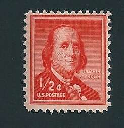 red 1/2c Usa stamp new mint