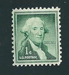 Usa mint stamp 1c green