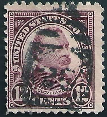 USA  12c. 1923 GROVER CLEVELAND  1837-1908