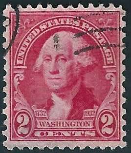 USA WASINGTON 1932 2C