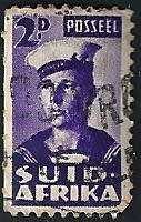 SOUTH AFRICA - SUID AFRIKA 1942-44 WAR EFFORT X6 STAMPS