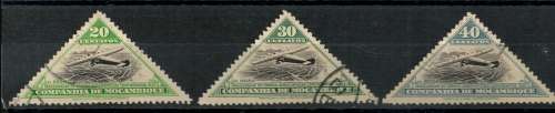 Mozambique 1935 Airmail - Airplanes full set