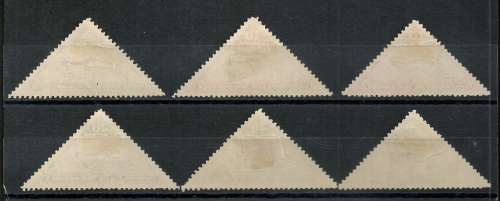 Mozambique 1935 Airmail - Airplanes full set