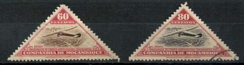 Mozambique 1935 Airmail - Airplanes full set