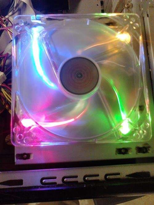 4x Sealed Multi-LED 120mm Case Fans Bundle