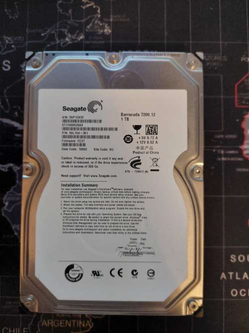 Seagate Barracuda 1TB 3.5` HDD (ST31000528AS)