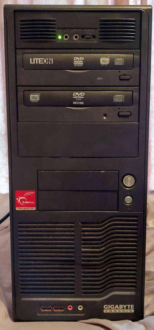 Gaming PC - Ryzen 5 1600, Gigabyte B450M Gaming, 16GB G.Skill 3000 MHz, GTX 960, 500W PSU, 128GB SSD