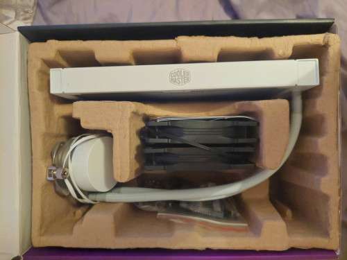 Cooler Master MasterLiquid ML240L V2 White Edition (240mm AIO CPU Liquid Cooler)