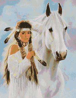 PT054 Indian Princess 272 x 350