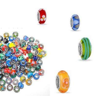 Lampwork MURANO Style Beads to fit Pandoras Bracelet - Create your own UNIQUE Style