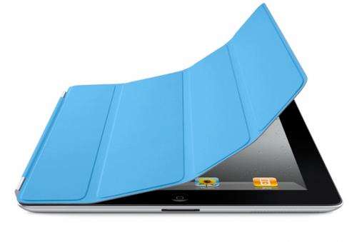 iPad 2 Smart Cover Polyurethane Leather in Sky Blue