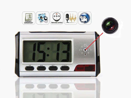Spy Camera Digital Alarm Clock Hidden Camera