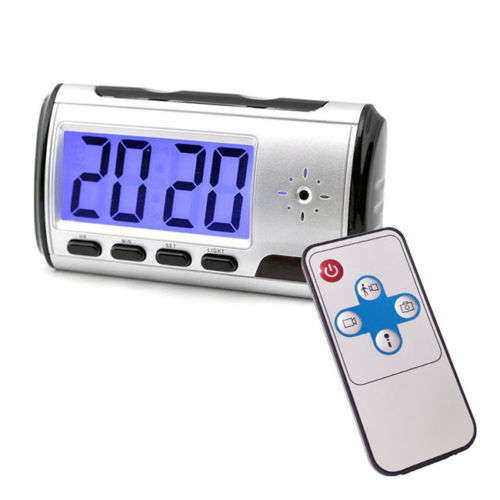 Spy Camera Digital Alarm Clock Hidden Camera