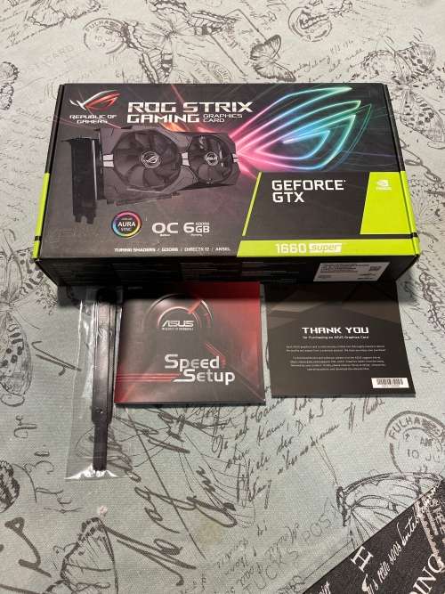 Asus GeForce GTX, 1660 Super OC 6GB DDR6 Graphics Card
