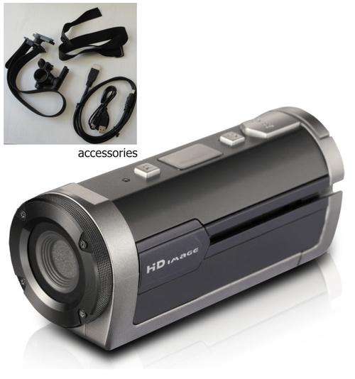 Telefunken Waterproof HD Action Camera + Accessories (TAC-200HD)