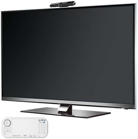 JVC 55" LED 3D Smart LED TV Camera + Mic with Dual Layer Panel (LT-55N935) | Free Shipping #VBD