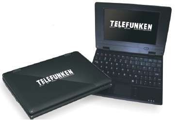 Telefunken Mini Netbook 7" LCD Netbook Notebook Windows CE 2GB HD Wi-Fi