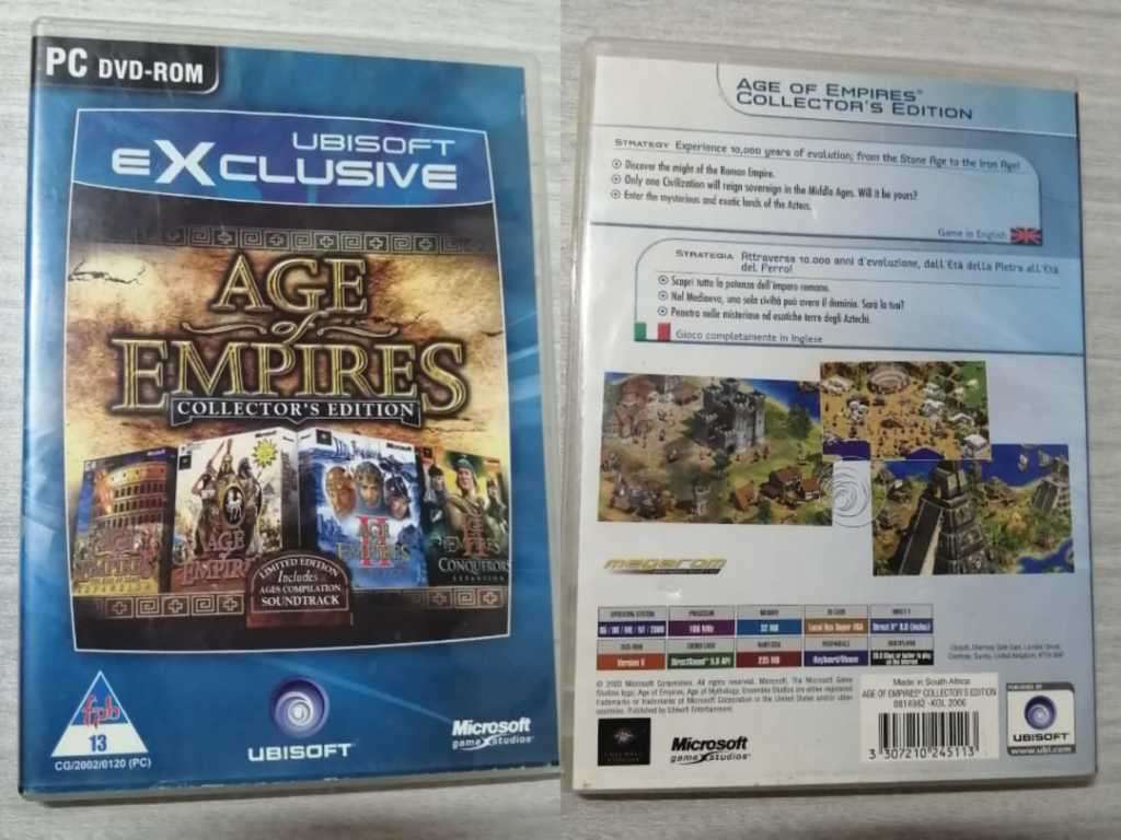 PC Game Age Of Empires Collator`s Edition