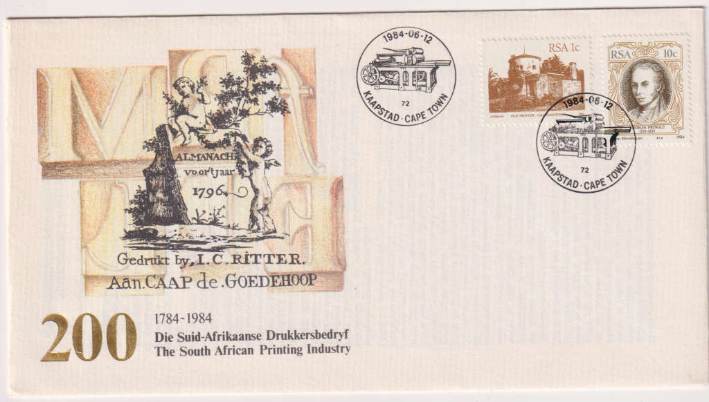 FDC RSA 1984 South African English Authors