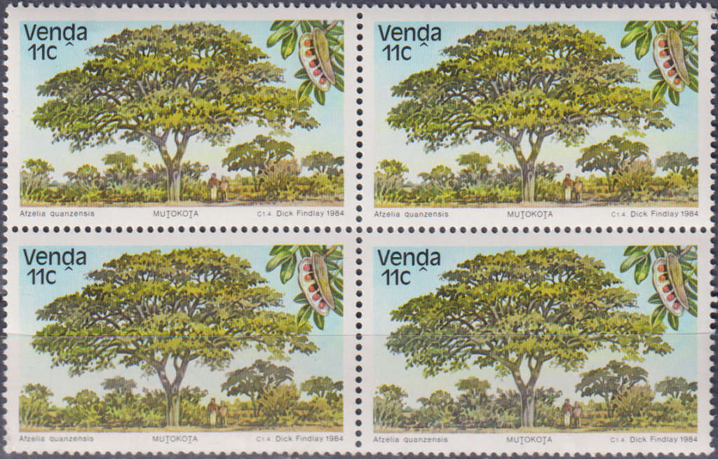 Stamp Venda 1984 Trees