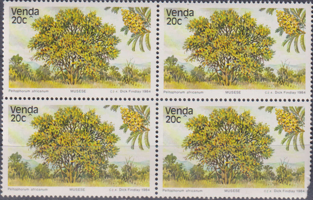Stamp Venda 1984 Trees