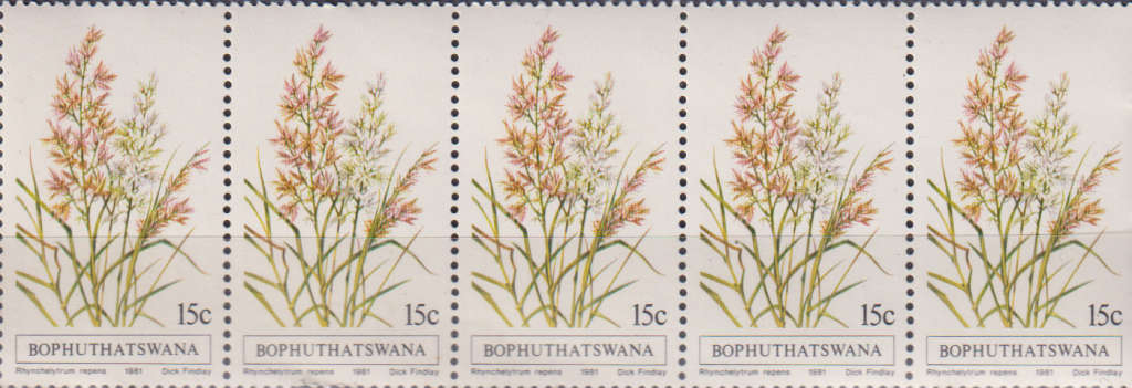 Stamp Bophuthatswana 1981 Indigenous Grasses