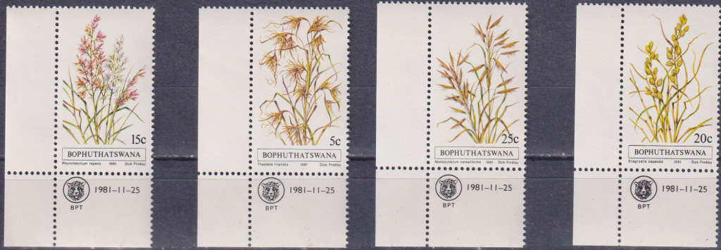 Stamp Bophuthatswana 1981 Indigenous Grasses