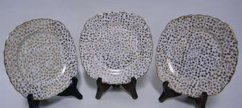 3 Colclough Bone China Cake Plates