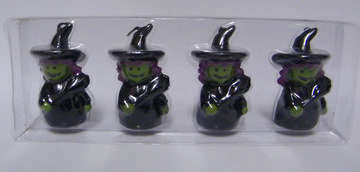 4 Witch Candles - Still in original packaging
